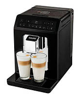 Кавомашина Krups Evidence 2.3л, зерно, автомат.капучинатор, дисплей, авторецептів - 15, сенсор.керування, чорний Baumar - Порадуй