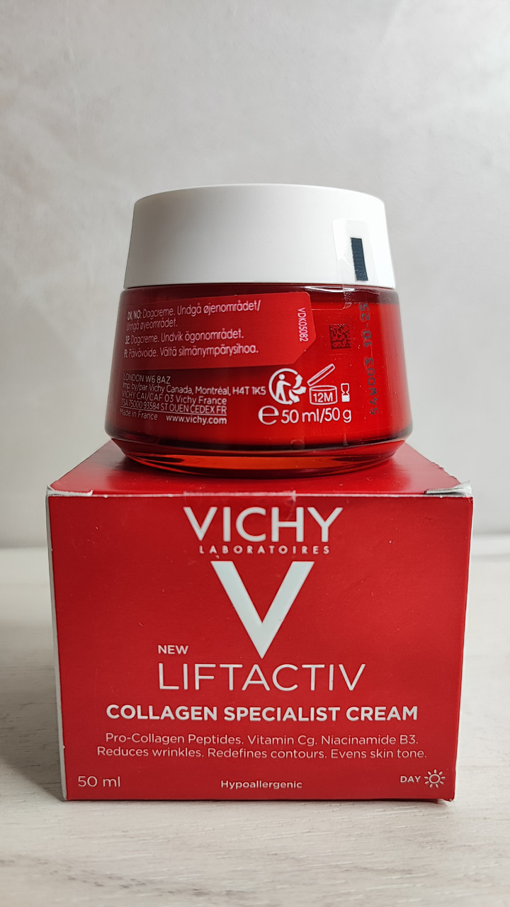 Антивозрастной крем для коррекции видимых признаков старения кожи лица Vichy Liftactiv Collagen Specialist - фото 5 - id-p1850623850