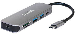 USB-Концентратор D-Link DUB-2333 3xUSB3.0, 1xUSB-C, 1xHDMI, USB-C Baumar - Порадуй Себе