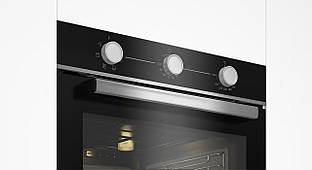 Духова шафа Beko електрична, 72л, A, конвекція, нержавіюча сталь Baumar - Порадуй Себе