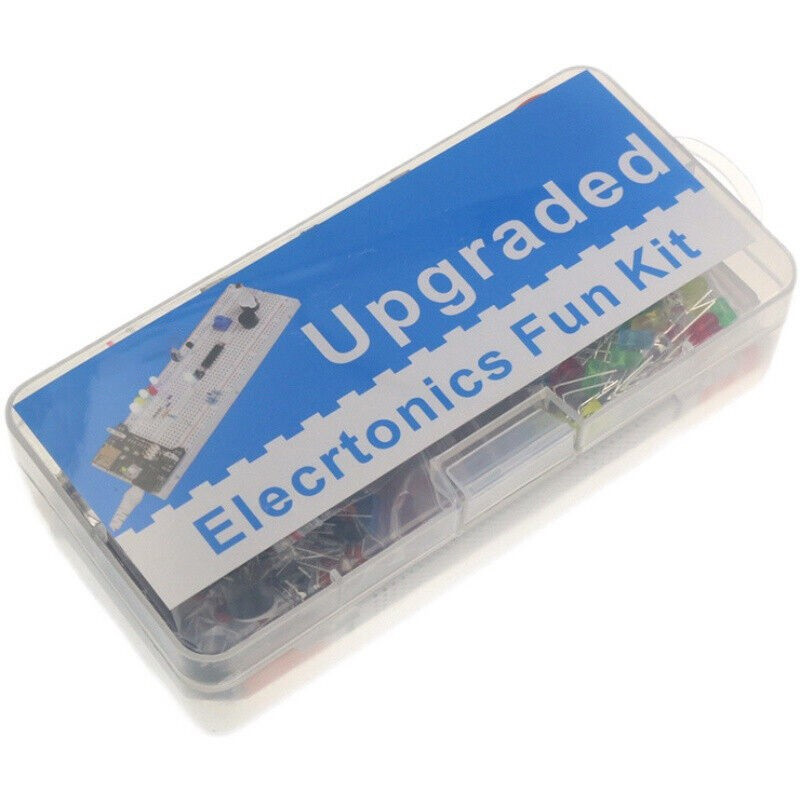 Стартовий набір DIY з 830 електронних компонентів для навчання Arduino з коробкою, фото 1