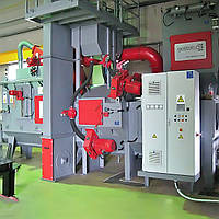 Прохідна дробометна установка з рольгангом Gostol P BASIC