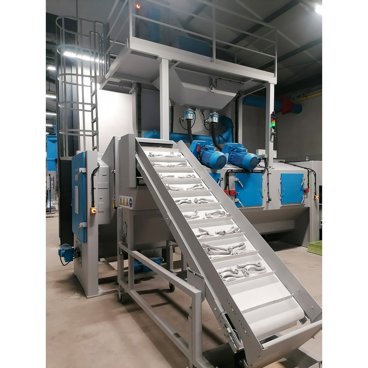 Барабанна дробометна установка з гусеничним конвеєром безперервної дії Gostol GPP, фото 1