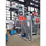 Барабанна дробометна установка з конвеєром із перфорованої гумової стрічки Gostol GG, фото 5