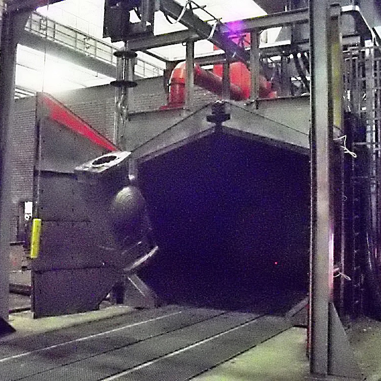 Комбінація дробоструминної машини з поворотним столом та гаком Gostol КОМ-ВК, фото 1