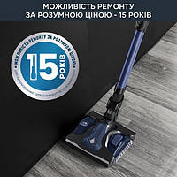 Пилосос Rowenta безпровідний Xforce Flex 14.60 Aqua, 200Вт, вологе прибирання, конт пил -0.9л, автон. робота до 70хв, НЕРА,