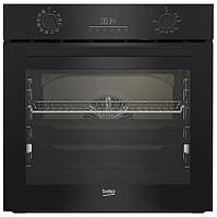 Духова шафа Beko електрична, 72л, A, дисплей, конвекція, телескопічні направляючі, чорний Baumar - Порадуй Себе