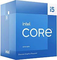 Intel ЦПУ Core i5-13400F 10C/16T 2.5GHz 20Mb LGA1700 65W w/o graphics Box  Baumar - Порадуй Себя