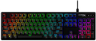 Клавіатура механічна HyperX Alloy Origins PBT 104key, Red, USB-A, EN/UA, RGB, чорний Baumar - Порадуй Себе