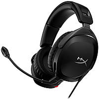 Гарнітура ігрова HyperX Cloud Stinger 2, mini-jack/dual 3.5мм, 2м/0.15м, чорний Baumar - Порадуй Себе