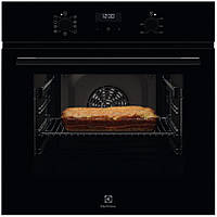 Духова шафа Electrolux електрична, 65л, A, дисплей, конвекція, телескопічні напрямні, чорний Baumar - Порадуй Себе
