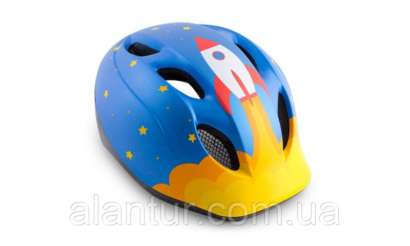 Велошлем Met SUPERBUDDY BLUE ROCKET | MATT CE, фото 1