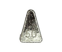 Рибальське грузило, Трикутник, ковзне, 50г