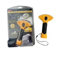 Фонарь светодиодный Flash Light с широким лучом на батарейках,мощный яркий LED фонарь лампа ручной dto