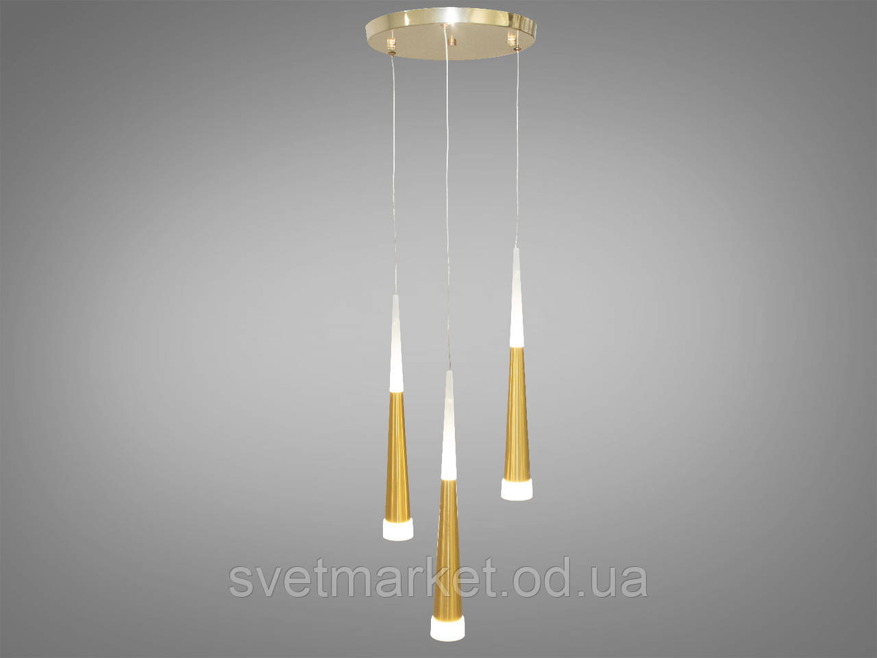 Підвісна світлодіодна люстра 3002/3G, фото 1
