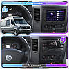 Lesko Standard Radio Recorder для Volkswagen Crafter I рестайлінг 2011-2017 екран 9 "1/16gb Wi-Fi GPS Base, фото 2