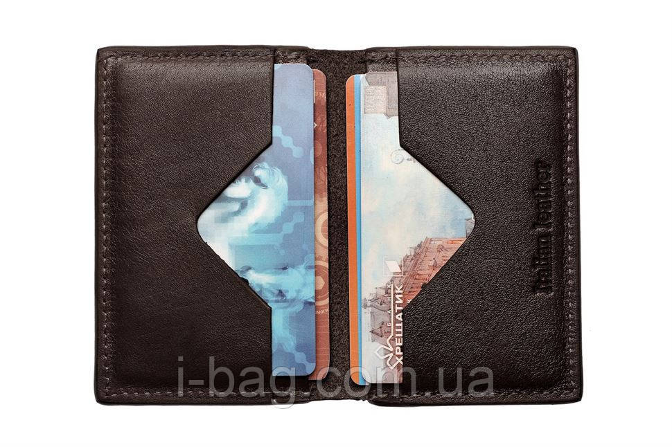 CardCase картхолдер візитниця зartolina шоколад GP 303120