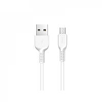 Кабель Hoco X13 Easy Charged Micro 1m White (BS-000056591)