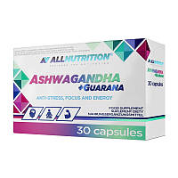 All Nutrition Ashwagandha + Guarana 30 caps