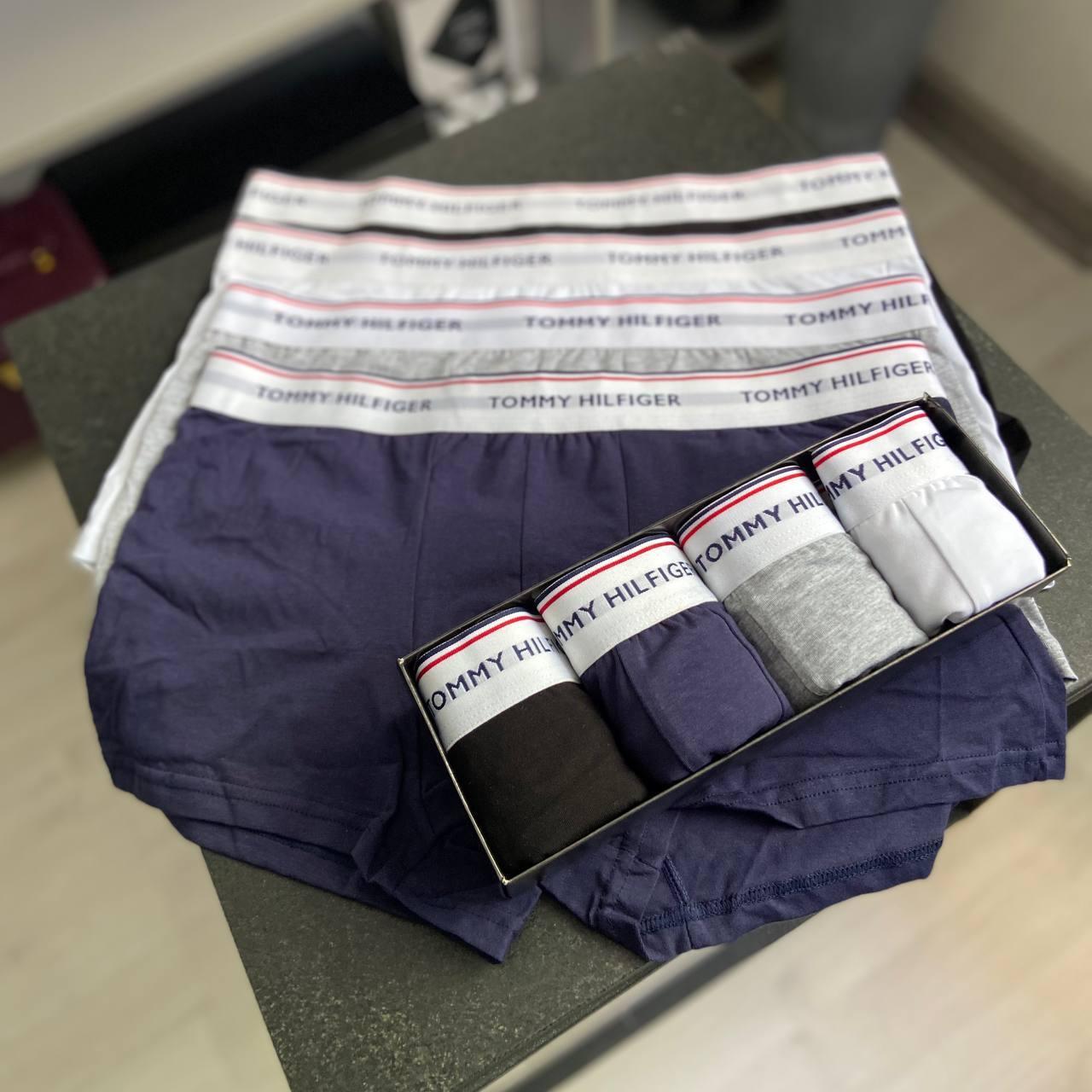 Купить Трусы Мужской Набор Трусов Томи Хилфигер Tommy Hilfiger 4 Шт ...