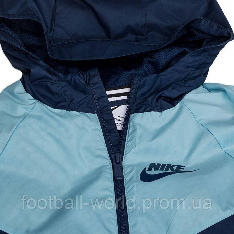 Ветровка детская Nike B NSW WR JKT HD синяя 850443-410 - фото 3 - id-p1850712920