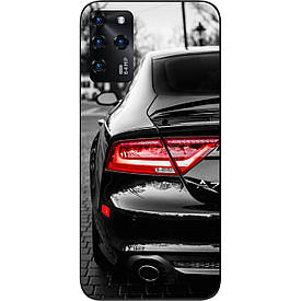 Бампер силіконовий для ZTE Blade V30 з малюнком Машина