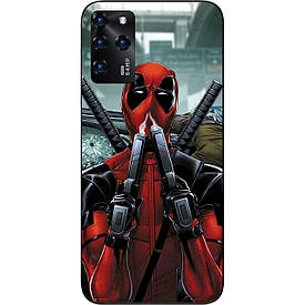Силіконовий чохол для ZTE Blade V30 з картинкою Дедпул
