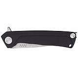 Ніж складний ANV Knives Z100 (Liner lock, G10 Black, Plain edge) Black єдиний, фото 3