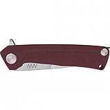 Ніж складний ANV Knives Z100 (Liner lock, G10 Red, Plain edge) Red єдиний, фото 3