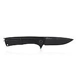 Ніж складний ANV Knives Z100 (DLC, Liner lock, G10 Black, Plain edge) Black єдиний, фото 2