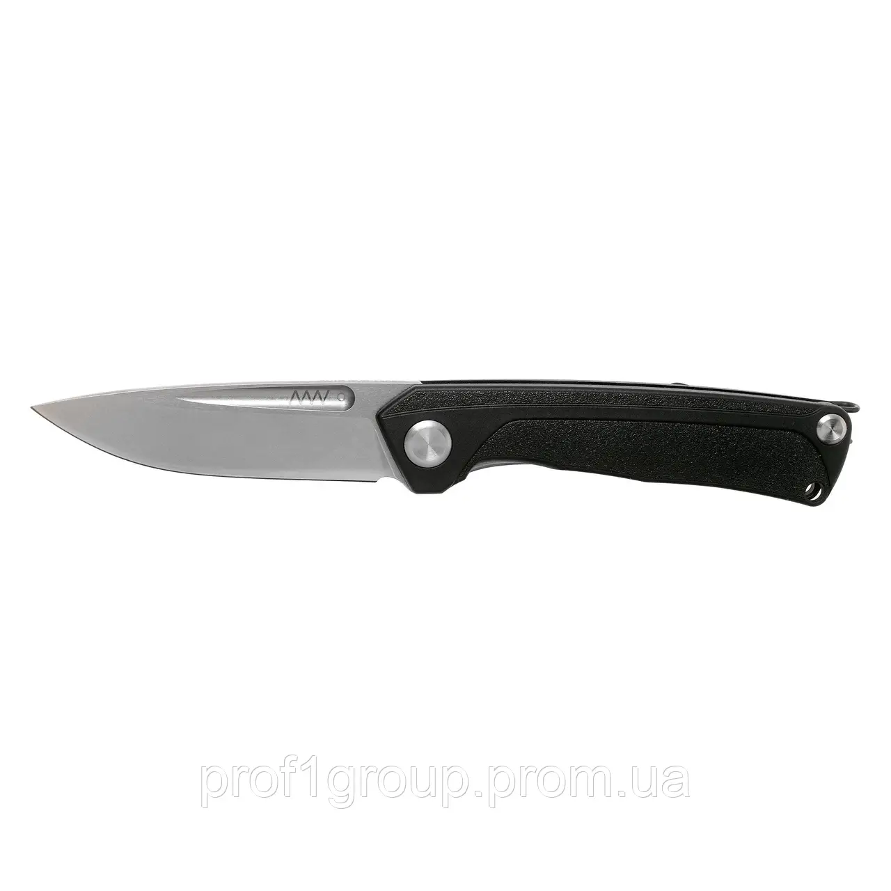 Ніж складний ANV Knives Z200 (Liner lock, GRN Black, Plain edge) Black єдиний