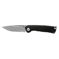 Ніж складний ANV Knives Z200 (Liner lock, GRN Black, Plain edge) Black єдиний