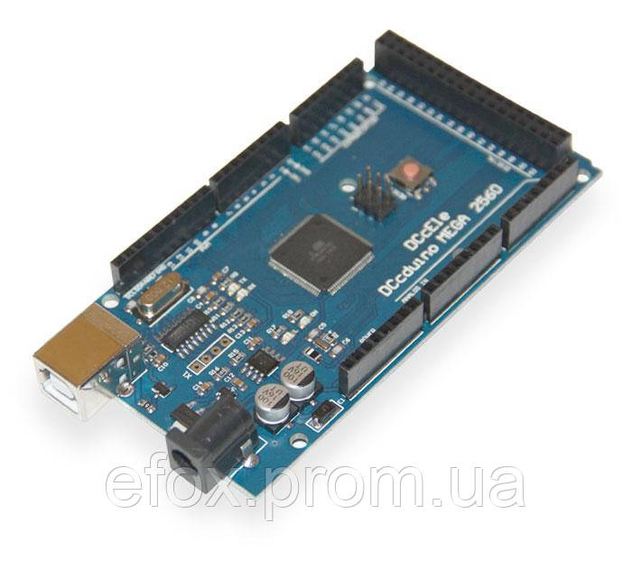 Модуль DCcduino MEGA 2560, аналог  Arduino MEGA2560, фото 1