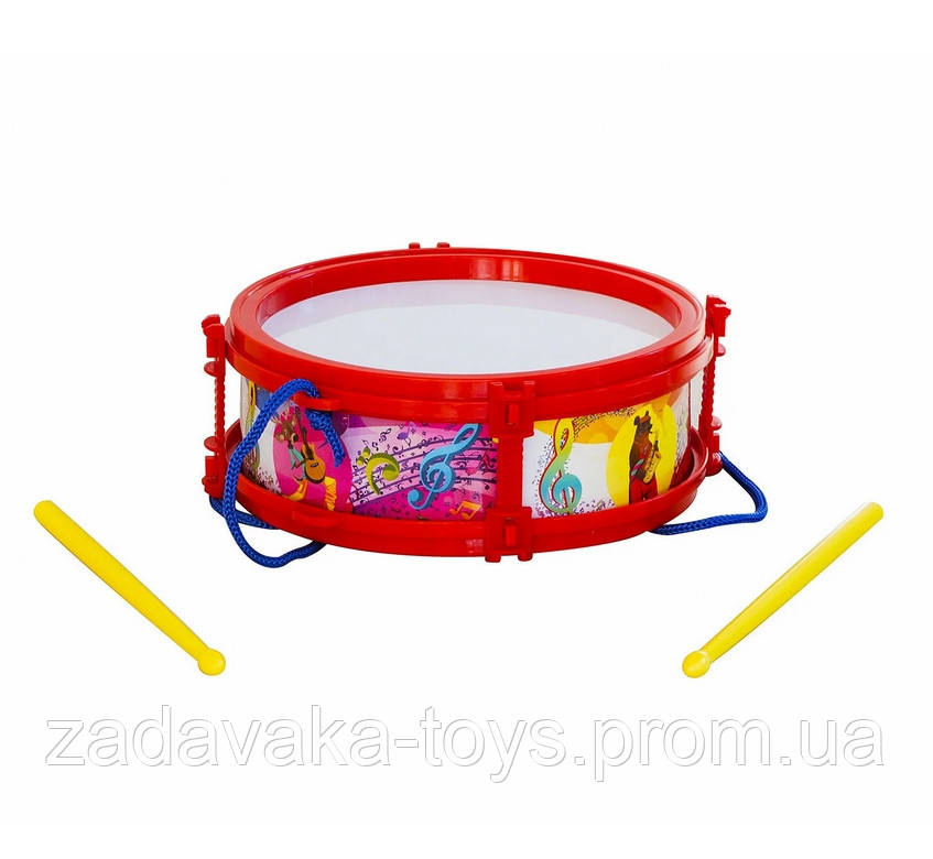 Барабан малий 540 Оріон, з 2-ма барабанними паличками, в пакеті (4823036904540)
