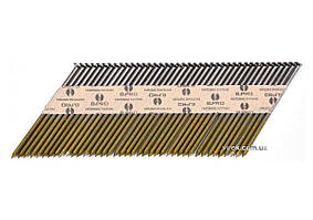 Цвяхи до пневматичного пістолета VOREL : L=75 мм, Ø=2.8 мм, кут-34°, 3000 шт. (YT-0923) [1] Baumar - Порадуй Себе