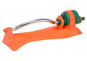 Зрошувач осциляційний FLO до шлангу 1/2", 15 отворів, межа дії- 14 м, ABS-пластик + алюміній [12/48] Baumar - Порадуй Себе