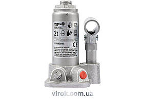 Домкрат гідравлічний cтовбцевий VOREL; F= 2 т, роб. висота- 148- 276 мм [6] Baumar - Порадуй Себе