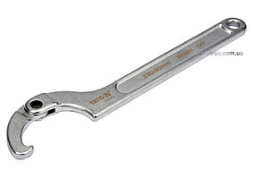 Ключ гаковий з носиком на шарнірі в діапаз. M= 50-80 мм YATO, Хр-Ванад., L= 280 мм [10/50] Baumar - Порадуй Себя