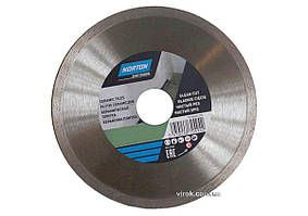 Диск алмазний NORTON-DIY CERAMIC TILES для кераміки : Ø= 230/25,4/ 22.23 мм Baumar - Порадуй Себе