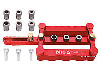 Пристрій для кілкових сполучень YATO з діаметрами 6, 8, 10 мм, ширина 17- 50 мм [10]