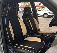 Чехлы на сиденья пилот спорт для BMW Е34 (БМВ), кожзам, универсальные