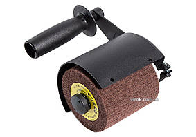 Адаптер для сатинування та матування плоских поверхонь, для кутової шліфмашини Baumar - Порадуй Себе