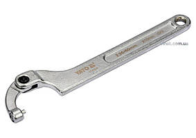 Ключ гаковий з носиком на шар з округленим болтиком в діапаз. M=35-50мм YATO, Хр-Ванад. L=210мм [10] Baumar - Порадуй Себя