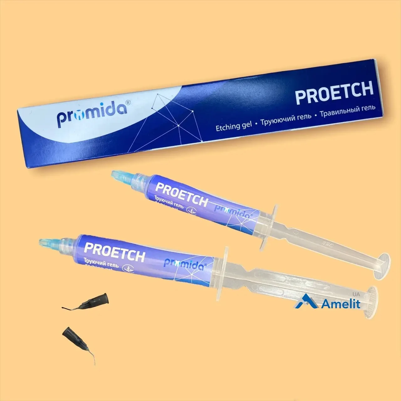 Гель травильний 37%  Proetch (PROMIDA), 5 мл/8 г