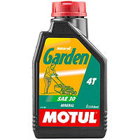 Олива для 4-х тактних двигунів мінеральне MOTUL Garden 4T SAE 30 1 л (309701)