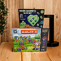 Магнітний конструктор Magical Magnet від 58 до 184 деталей 88