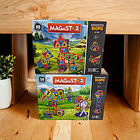 Магнітний конструктор Magical Magnet від 58 до 184 деталей 144