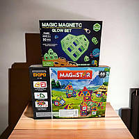 Магнітний конструктор Magical Magnet от 58 до 184 деталей 116