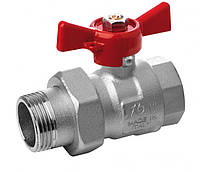 76500004R Кран-американка шаровой TAMIGI Ø1/2" red PN40 10°C/+95°C Idrosanitaria Bonomi