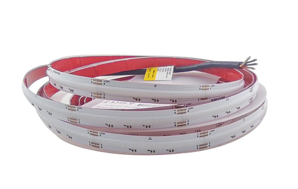 Світлодіодна стрічка COB RGB Rishang 756 LED COB-756-IP20-RGB-10-24 RM0016SP-HHA